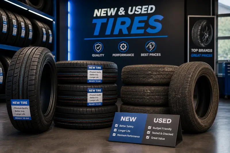 New and used tires
